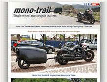 Tablet Screenshot of mono-trail.co.uk